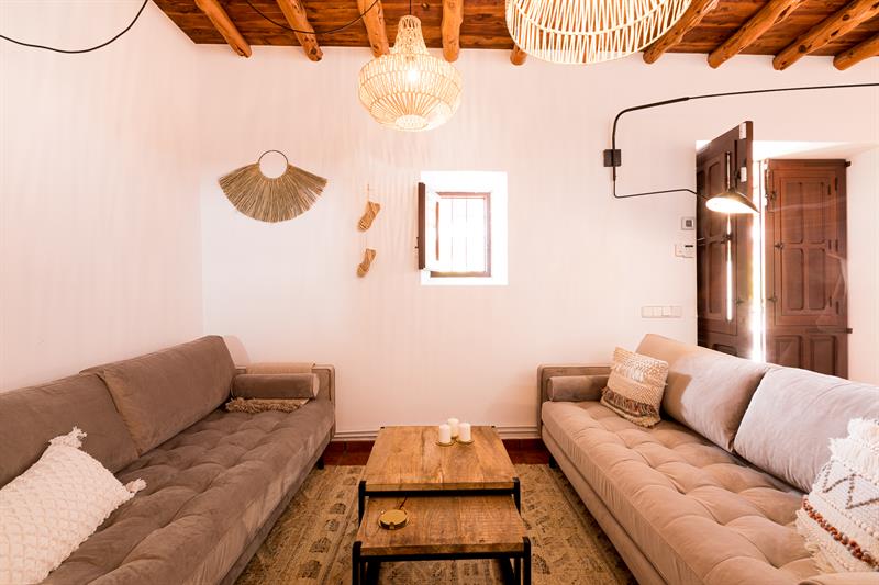 Living room with sofas