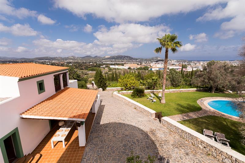 View from the house towards Ibiza Town